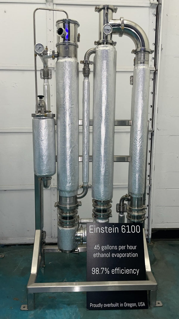 Einstein Series Falling Film Evaporators Complete System For Butane And Ethanol