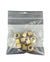 10 Pack Brass Nuts